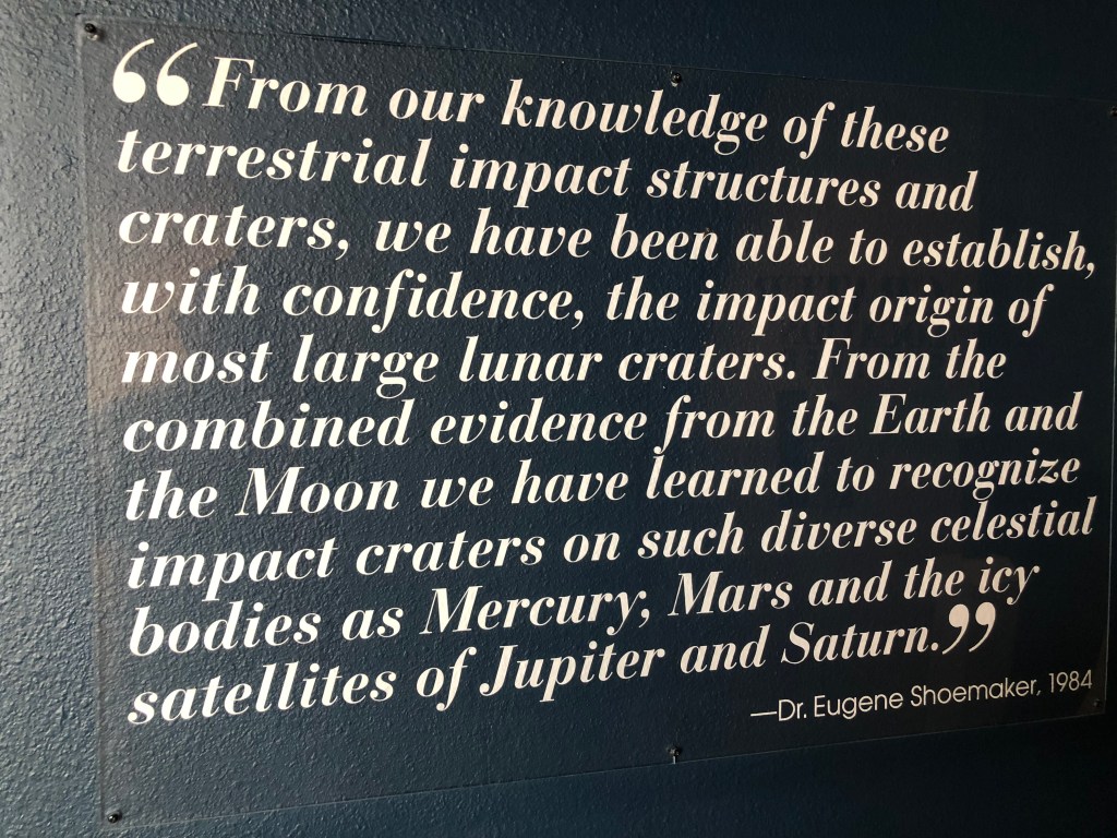 “Meteor Crater.”