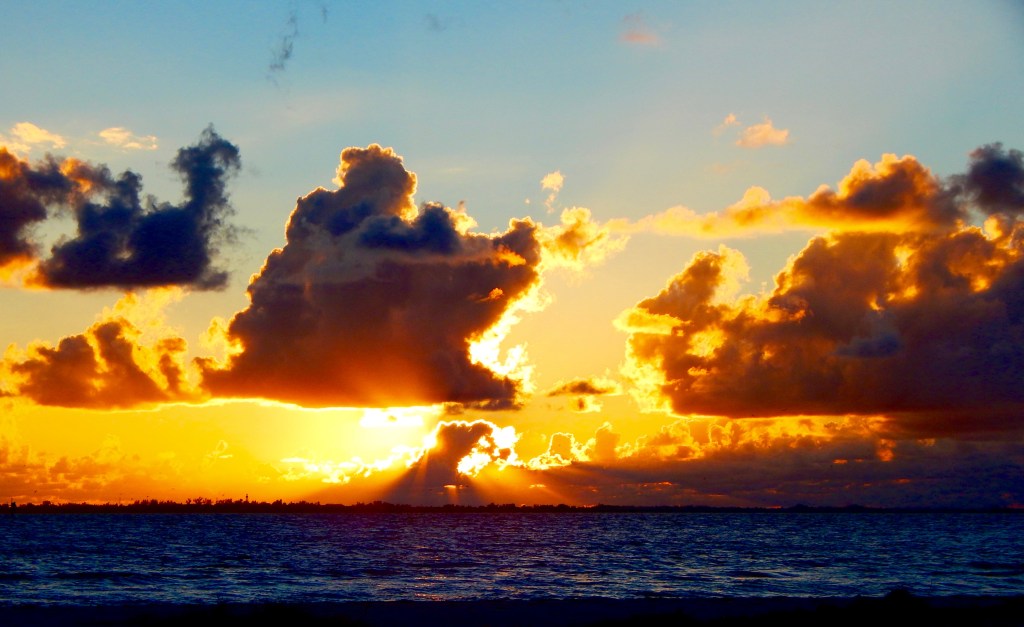 “Love, Peace, and Happiness.”