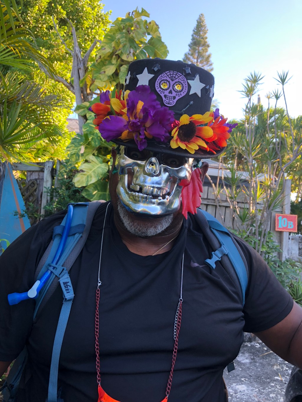 “Zombie bike ride.”