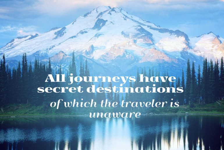 “My nomadic travel origins,”