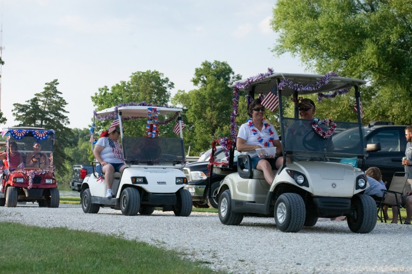 4th of July Golf Cart Parade