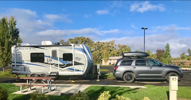 Imaged captured by the author campground in Medford OR.